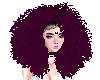 Violet Curly Hair