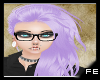 FE purple karn hair
