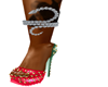 Diamond Snake Anklet