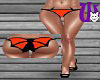 Bat Bikini Btm RL orange