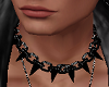 Black Spiked Collar