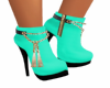 Loto Teal Boots