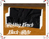 Wedding Bench Black-Whit