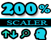 200% Scaler Head Resizer
