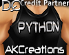 (AK)Python muscled tank