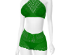 Green Crochet Fit RLS
