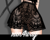 rw l Black Lace Skirts