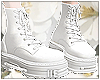 IlE pastel boots white
