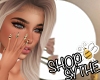 Sy | Splat Yellow Nails