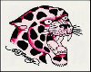 pink leopard  swing