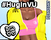 #HugInVU Jacket Yellow