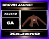 BROWN JACKET