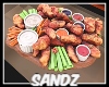 S. Buffalo Wings Platter