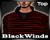 BW|M| Red Striped Jacket