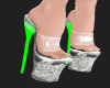 !Stripper Heels Neon