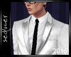 [T] Suit Jacket White