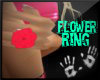 S! Pink Flower Ring