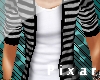 [P]Grey stripe shirt
