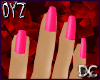 dYz Glossy Nails Pink