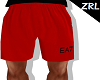 ZRL - EA7 RED SHORT