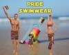 LBGT Pride Swimsuit M