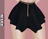 3VLN│Black Mini Pants