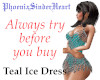 Teal Ice Dress