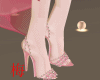 梅 megan pink heels
