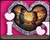 Glowing Love Frame