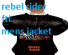 rebel rider jacket male