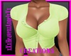 Lime Green Button Top