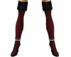 (IZ) Red Thigh Boots