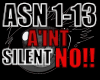 A'int Silent No More