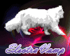 [EL] White Cat Sticker
