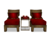 Red/Gold chairs
