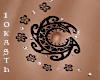 IO-Crystal Belly Tattoo