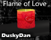 Valentine Flame of Love