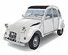 Citroën 2CV White