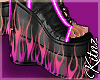 Flame Neon  Boots