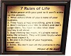 7 Rules of Life Brown