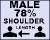 Shoulder Scaler 78% Male