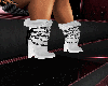 pf sexy white boots