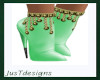 JT Bead Boots Green