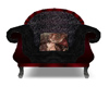 Goth vampire chair