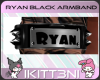 ~K Ryan Black Armband