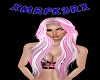 Mara White & Pink Hair