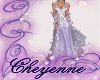 C~ Lilac Wedding Gown