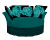 Rose Chat Chair Teal