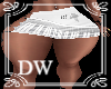 DJ Wolf skirt white