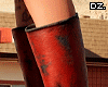 # Distressed Boots - Red